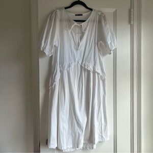Zara white dress